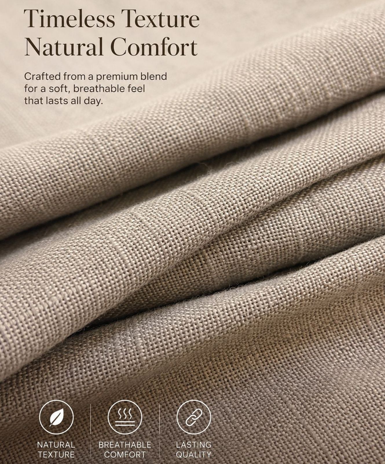Soft Greige Suit by Nolié