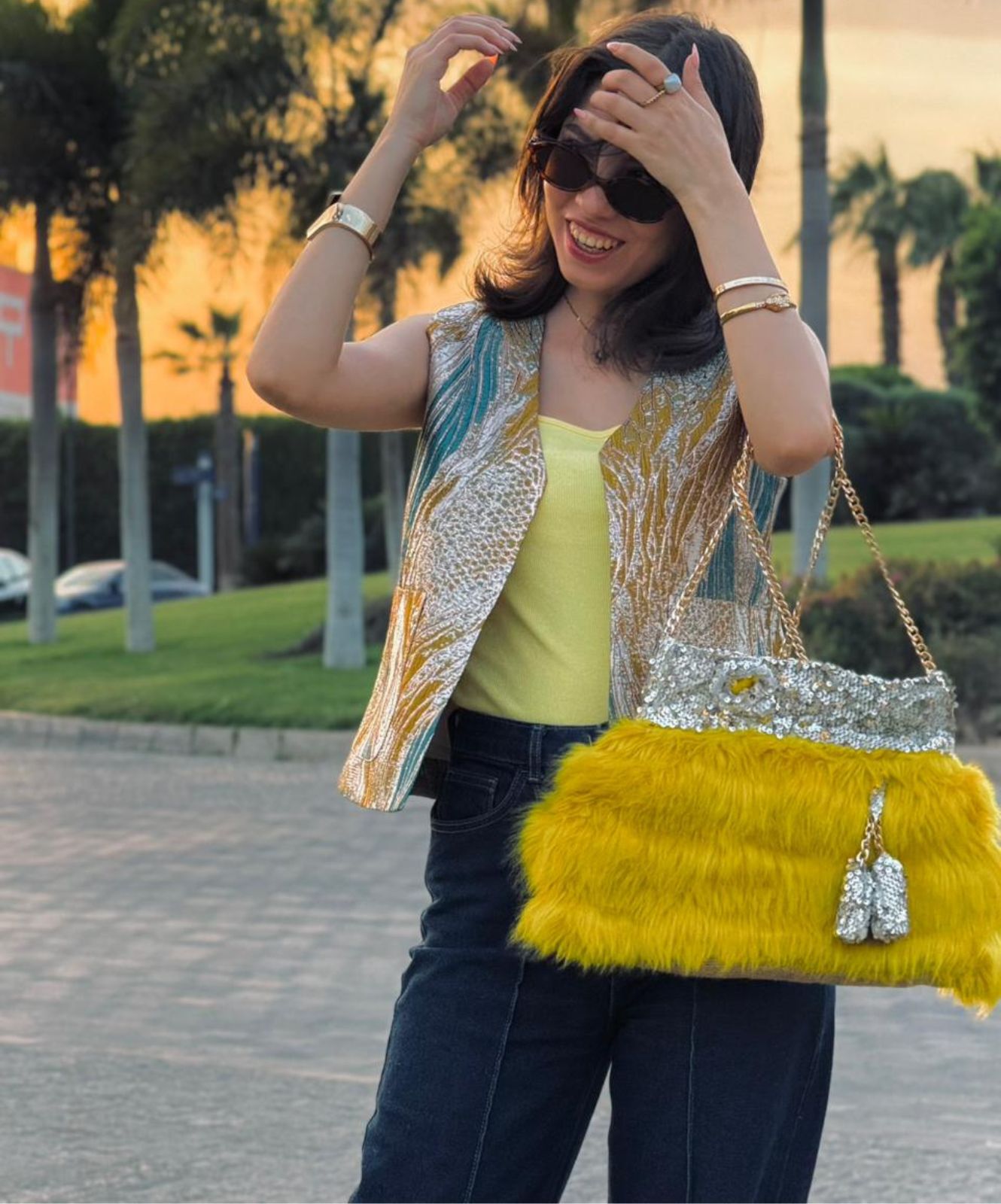 Champagne prism – Vest