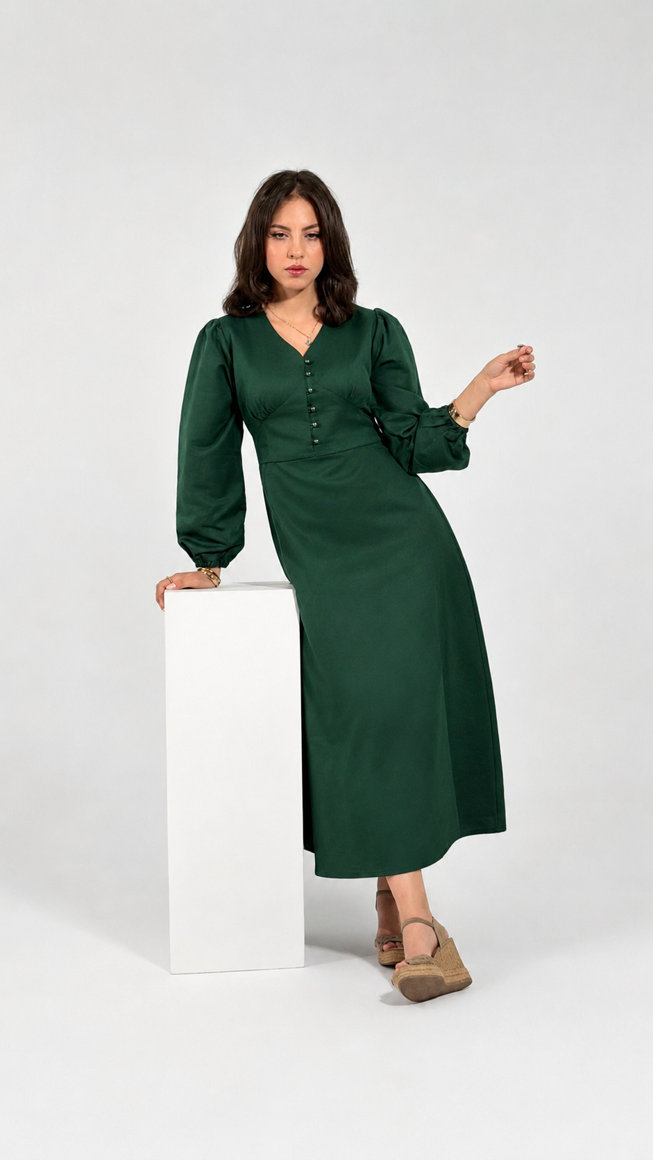 Vintage Linen Dress