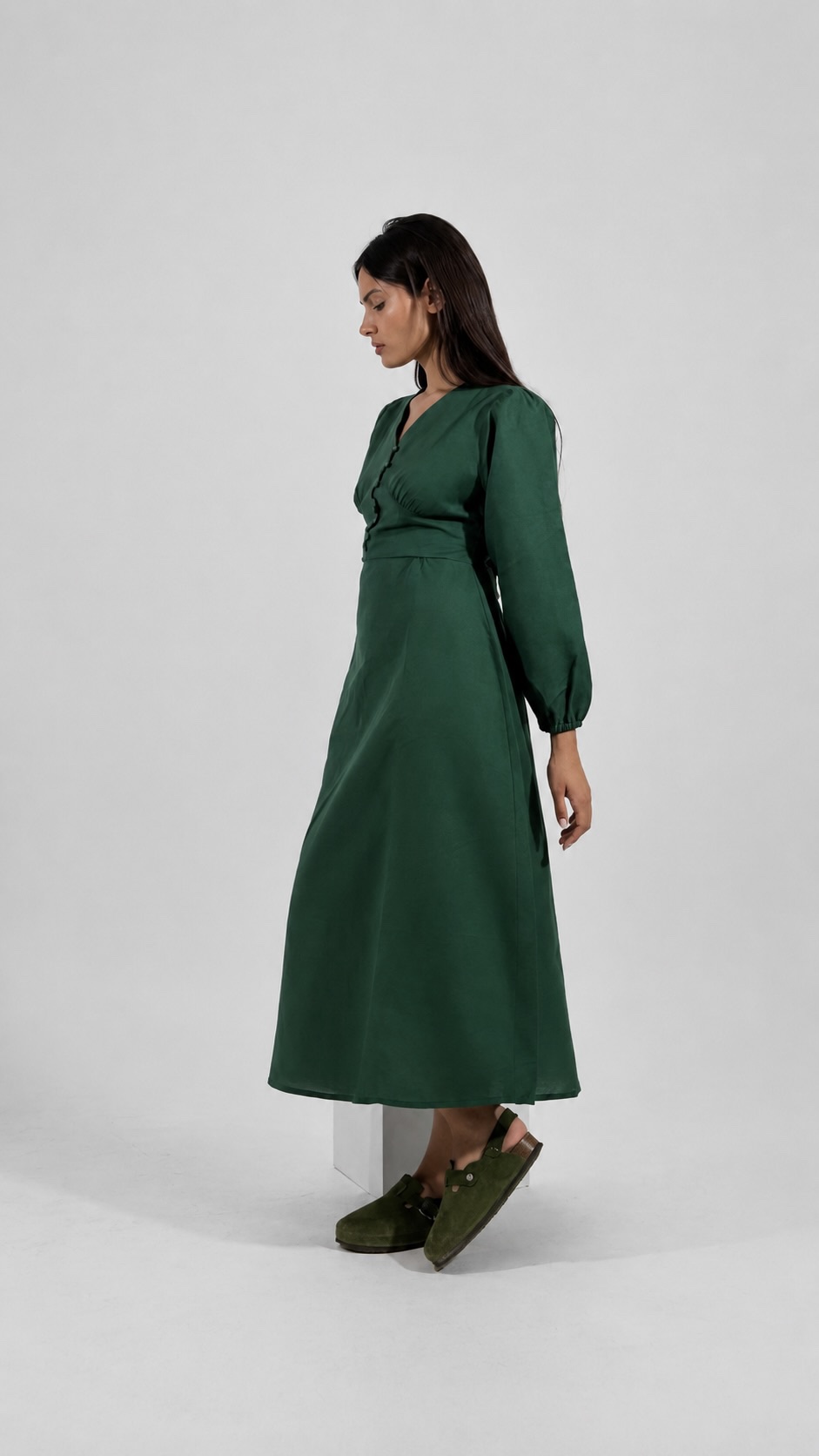 Vintage Linen Dress