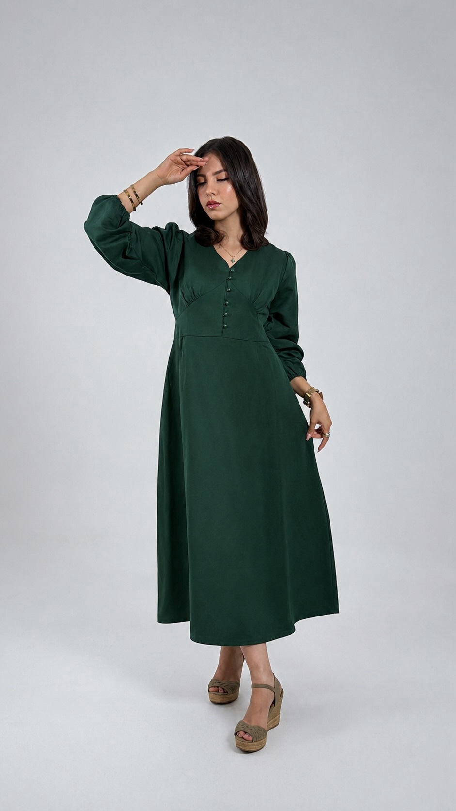 Vintage Linen Dress
