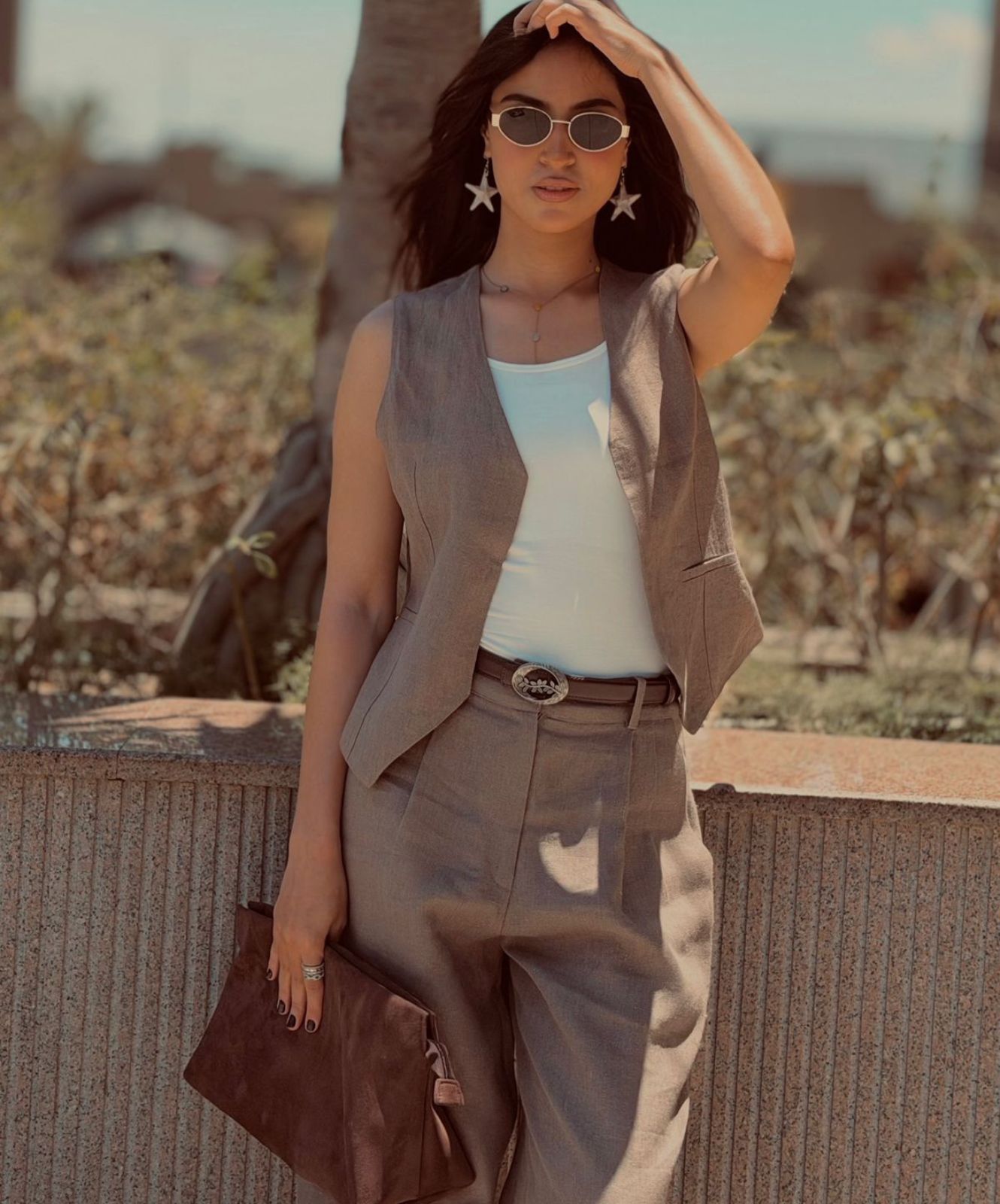 Soft Greige Suit